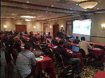 Paul presenting \"An Introduction to Xamarin\" at MKE DOT NET 2016