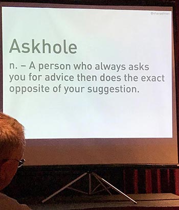 Don't be an askhole